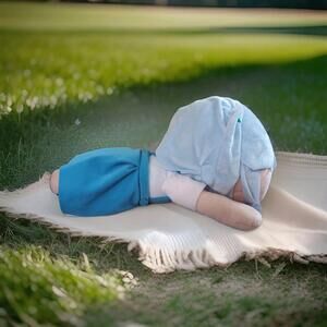 Rare NEW Sega Evangelion Rei Ayanami Nesoberi 16" Plush Doll Sega Anime Japan